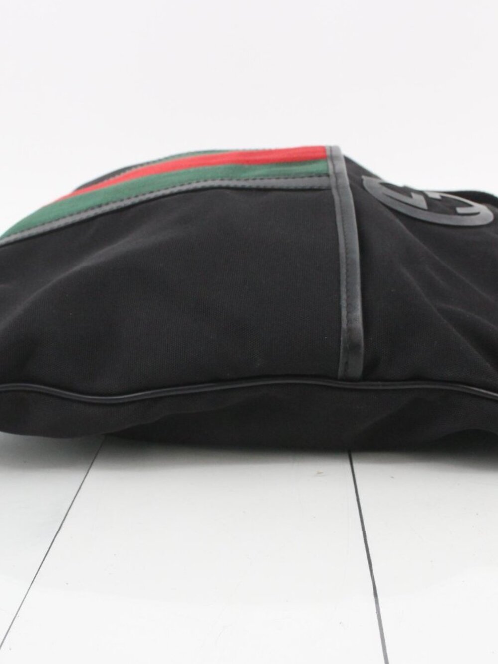 Gucci Black Nylon Messenger Bag - Picture 3 of 14